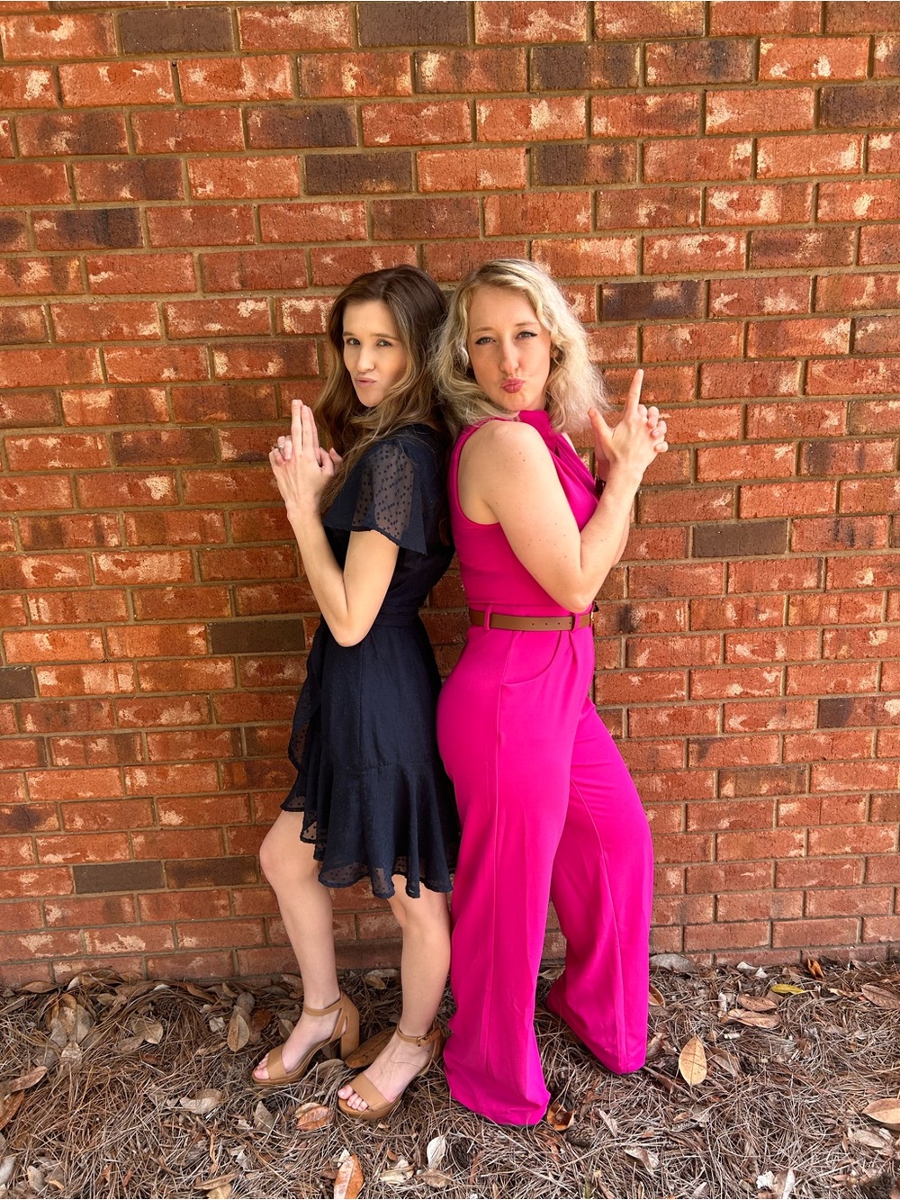 Bright Fuchsia Sleeveless Jumpsuit